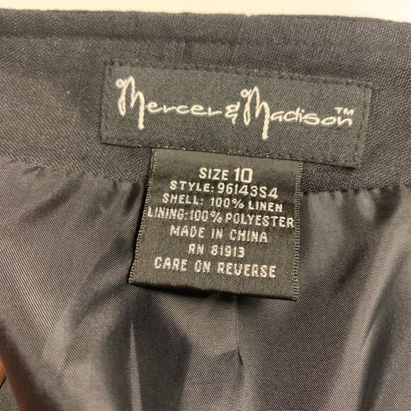 Mercer & Madison Embroidered A-Line Skirt EUC - Picture 5 of 5
